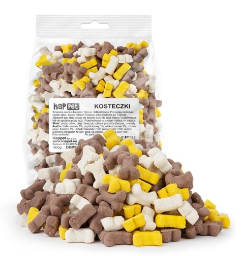Ciastka dla psów - kosteczki Happet DB06 500g Ciastka dla psów - kosteczki Happet DB06 500g