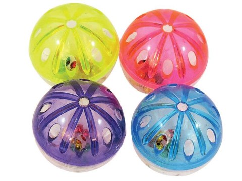 K068 piłki z dzwonkiem 4cm, 4 szt. K068 piłki z dzwonkiem 4cm, 4 szt.
