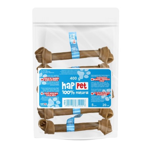 Kość wiązana Happet PB19 naturalna 20cm 5szt. Kość wiązana Happet PB19 naturalna 20cm 5szt.