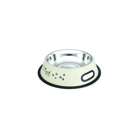 MiskaHappet MM89 biała wzór pies 21cm/0.5l MiskaHappet MM89 biała wzór pies 21cm/0.5l