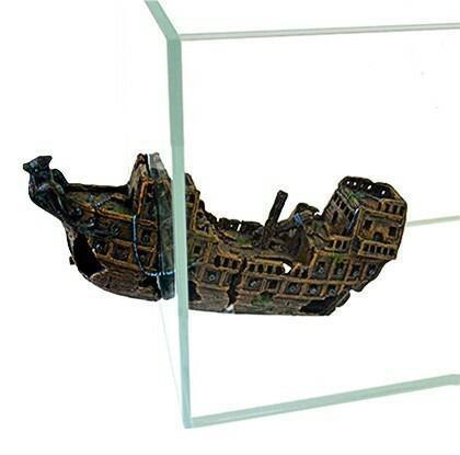 Ozdoba akwariowa Happet R155 statek szyba 24 cm Ozdoba akwariowa Happet R155 statek szyba 24 cm