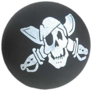 Piłka pirat Happet 57mm czarna Piłka pirat Happet 57mm czarna