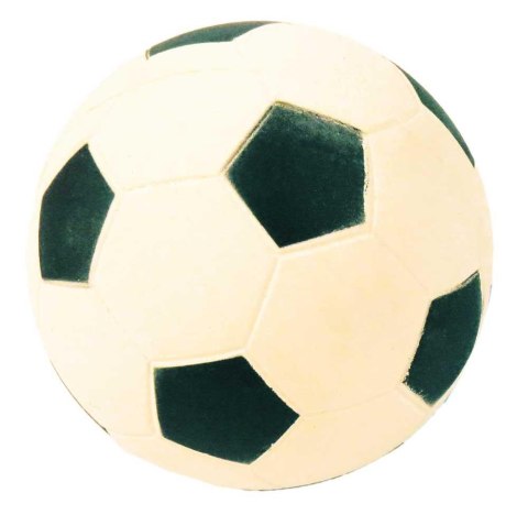 Zabawka piłka football Happet 90mm biało-czarna Zabawka piłka football Happet 90mm biało-czarna