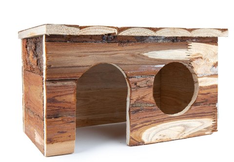 Domek dla świnki morskiej, drewniany 28cm Domek dla świnki morskiej, drewniany 28cm
