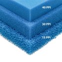 Gąbka do filtra drobnoziarnista 40 ppi 25x25x10cm Happet