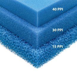 Gąbka do filtra drobnoziarnista 40 ppi 25x25x5cm Happet