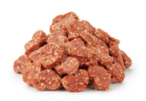 Przysmaki dla psa serca - kaczka z ryżem 4cm Happet Przysmaki dla psa serca - kaczka z ryżem 4cm Happet