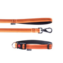 Smycz+obroża Soft Style Happet pomarańcz M1.5cm