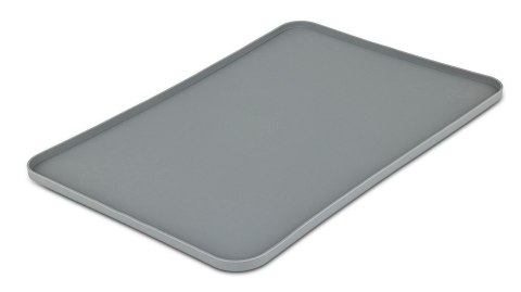 Mata silikonowa pod miski szara 42x30cm Mata silikonowa pod miski szara 42x30cm