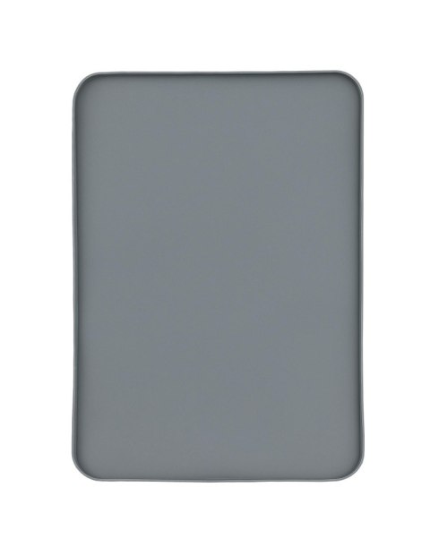 Mata silikonowa pod miski szara 42x30cm Mata silikonowa pod miski szara 42x30cm