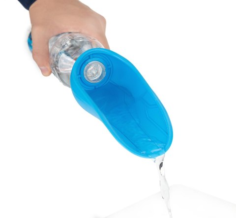 Miska podróżna na butelkę 0,2l niebieska Miska podróżna na butelkę 0,2l niebieska