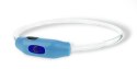 Obroża LED niebieska L 70cm