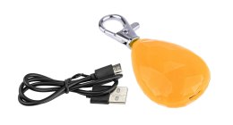 Zawieszka LED pomarańczowy diament