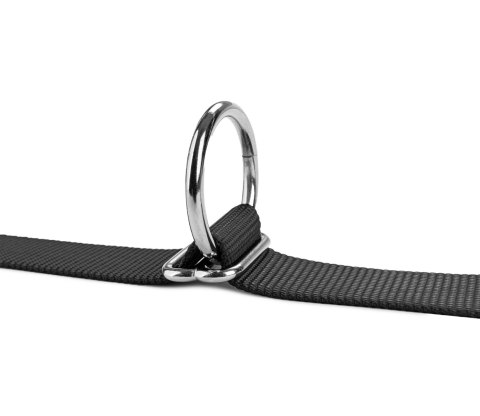 Smycz regulowana taśma M czarna 3m/2,0cm Smycz regulowana taśma M czarna 3m/2,0cm