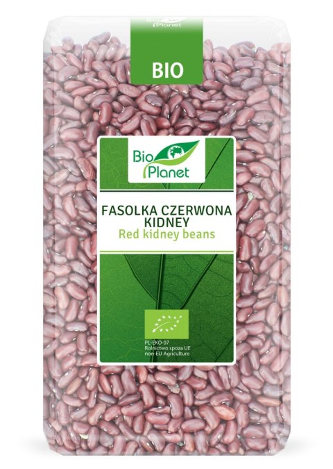 FASOLKA CZERWONA KIDNEY BIO 1 kg - BIO PLANET FASOLKA CZERWONA KIDNEY BIO 1 kg - BIO PLANET