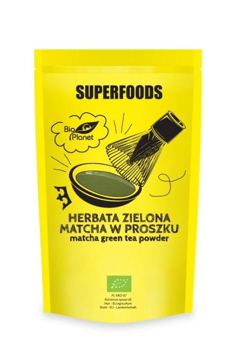 HERBATA ZIELONA MATCHA BIO 100 g - BIO PLANET HERBATA ZIELONA MATCHA BIO 100 g - BIO PLANET