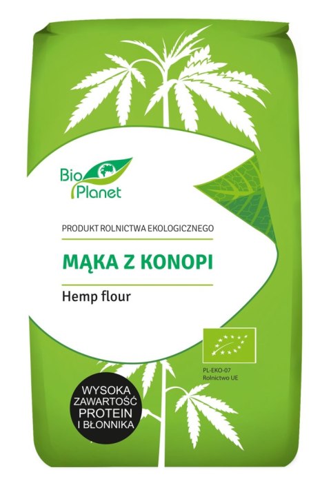 MĄKA Z KONOPI BIO 400 g - BIO PLANET MĄKA Z KONOPI BIO 400 g - BIO PLANET