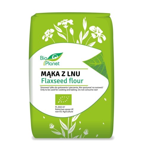 MĄKA Z LNU BIO 400 g - BIO PLANET MĄKA Z LNU BIO 400 g - BIO PLANET