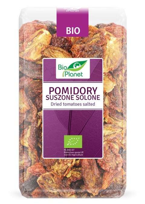 POMIDORY SUSZONE SOLONE BIO 400 g - BIO PLANET POMIDORY SUSZONE SOLONE BIO 400 g - BIO PLANET