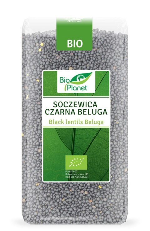 SOCZEWICA CZARNA BELUGA BIO 500 g - BIO PLANET SOCZEWICA CZARNA BELUGA BIO 500 g - BIO PLANET
