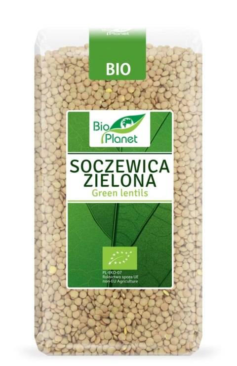 SOCZEWICA ZIELONA BIO 500 g - BIO PLANET SOCZEWICA ZIELONA BIO 500 g - BIO PLANET