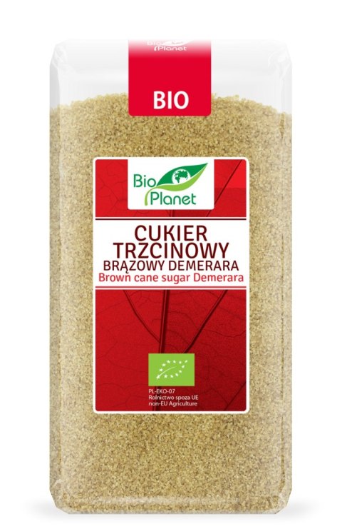 CUKIER TRZCINOWY DEMERARA BIO 500 g - BIO PLANET CUKIER TRZCINOWY DEMERARA BIO 500 g - BIO PLANET