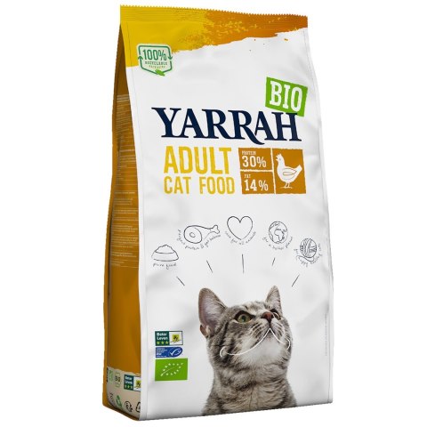 (DLA KOTA DOROSŁEGO) KARMA Z KURCZAKIEM BIO 800 g - YARRAH (DLA KOTA DOROSŁEGO) KARMA Z KURCZAKIEM BIO 800 g - YARRAH