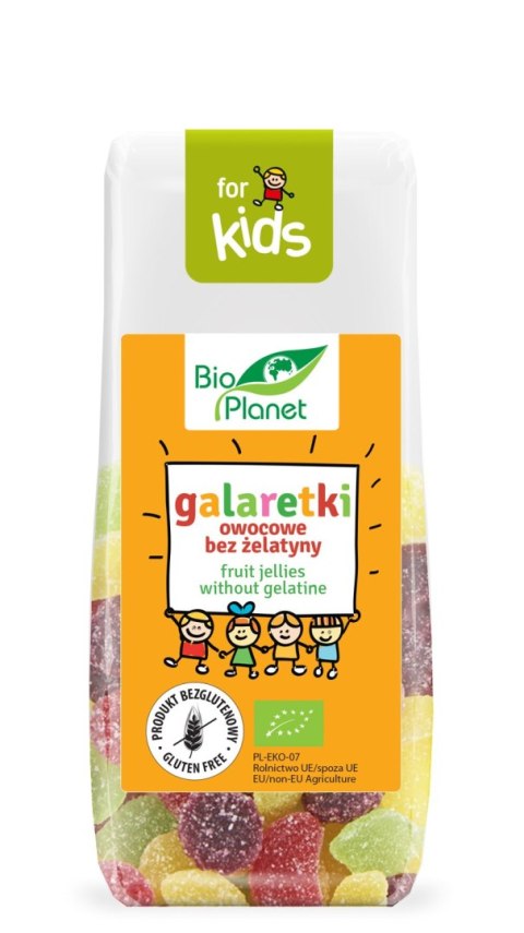 GALARETKI OWOCOWE BEZ ŻELATYNY BEZGLUTENOWE BIO 100 g - BIO PLANET GALARETKI OWOCOWE BEZ ŻELATYNY BEZGLUTENOWE BIO 100 g - BIO PLANET