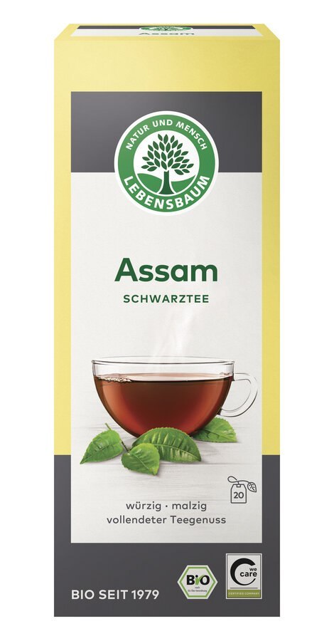 HERBATA CZARNA ASSAM EKSPRESOWA BIO (20 x 2 g) 40 g - LEBENSBAUM HERBATA CZARNA ASSAM EKSPRESOWA BIO (20 x 2 g) 40 g - LEBENSBAUM