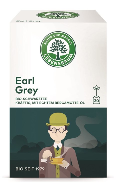 HERBATA CZARNA EARL GREY EKSPRESOWA BIO (20 x 2 g) 40 g - LEBENSBAUM HERBATA CZARNA EARL GREY EKSPRESOWA BIO (20 x 2 g) 40 g - LEBENSBAUM