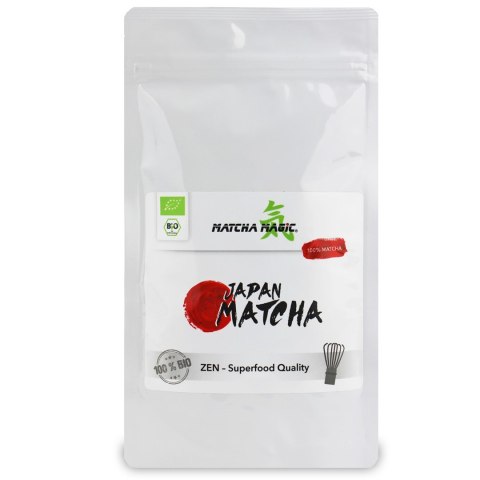 HERBATA ZIELONA MATCHA BIO 100 g - MATCHA MAGIC HERBATA ZIELONA MATCHA BIO 100 g - MATCHA MAGIC