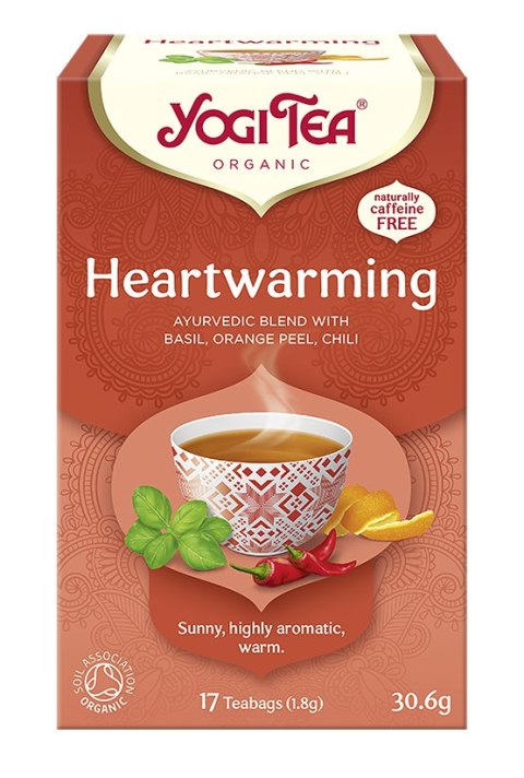 HERBATKA RADOŚĆ ŻYCIA (HEARTWARMING) BIO (17 x 1,8 g) 30,6 g - YOGI TEA HERBATKA RADOŚĆ ŻYCIA (HEARTWARMING) BIO (17 x 1,8 g) 30,6 g - YOGI TEA