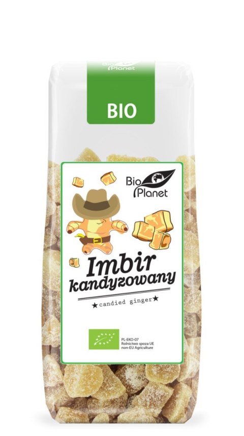 IMBIR KANDYZOWANY BIO 100 g - BIO PLANET IMBIR KANDYZOWANY BIO 100 g - BIO PLANET