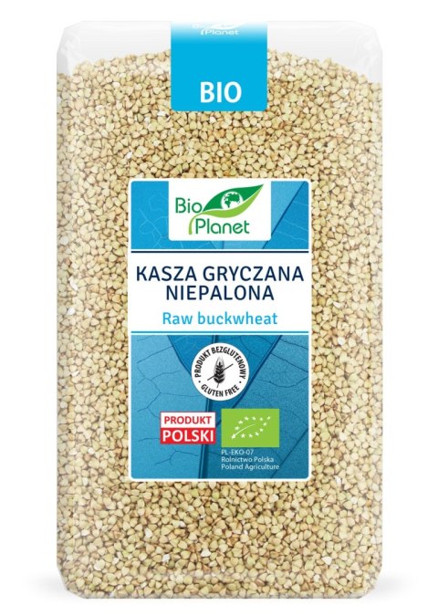 KASZA GRYCZANA NIEPALONA BEZGLUTENOWA BIO 1 kg - BIO PLANET KASZA GRYCZANA NIEPALONA BEZGLUTENOWA BIO 1 kg - BIO PLANET