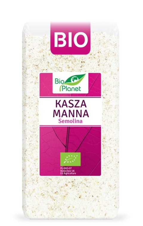 KASZA MANNA BIO 500 g - BIO PLANET KASZA MANNA BIO 500 g - BIO PLANET