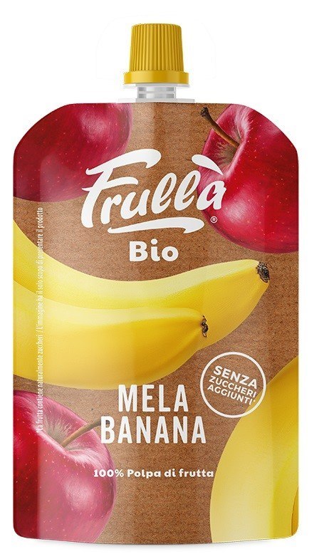 MUS JABŁKO - BANAN BEZ DODATKU CUKRÓW BIO 100 g - NATURA NUOVA MUS JABŁKO - BANAN BEZ DODATKU CUKRÓW BIO 100 g - NATURA NUOVA
