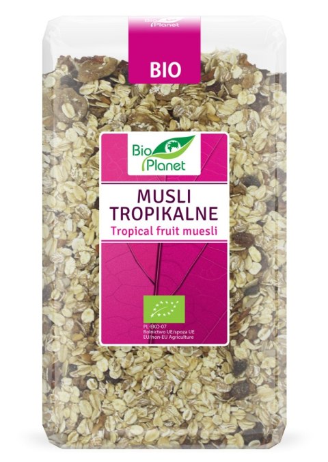MUSLI TROPIKALNE BIO 600 g - BIO PLANET MUSLI TROPIKALNE BIO 600 g - BIO PLANET
