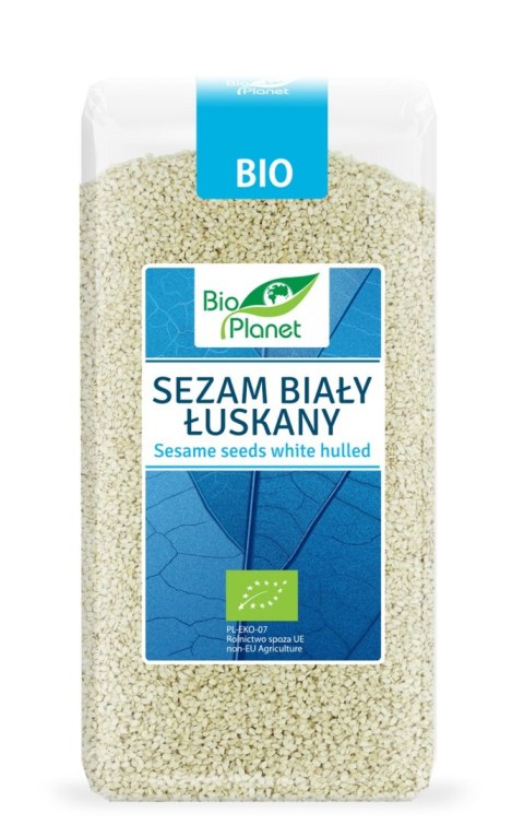SEZAM BIAŁY ŁUSKANY BIO 250 g - BIO PLANET SEZAM BIAŁY ŁUSKANY BIO 250 g - BIO PLANET