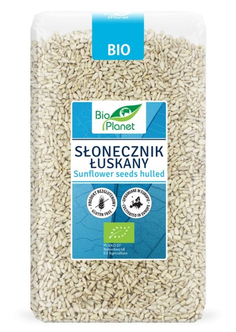 SŁONECZNIK ŁUSKANY BEZGLUTENOWY BIO 1 kg - BIO PLANET SŁONECZNIK ŁUSKANY BEZGLUTENOWY BIO 1 kg - BIO PLANET