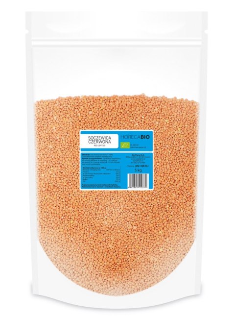 SOCZEWICA CZERWONA BIO 5 kg - HORECA (BIO PLANET) SOCZEWICA CZERWONA BIO 5 kg - HORECA (BIO PLANET)