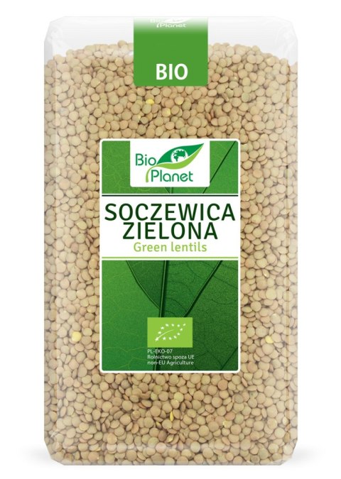 SOCZEWICA ZIELONA BIO 1 kg - BIO PLANET SOCZEWICA ZIELONA BIO 1 kg - BIO PLANET