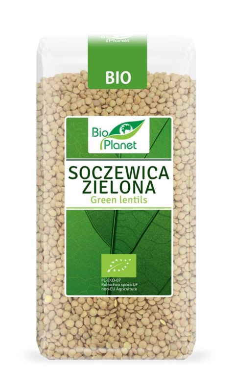 SOCZEWICA ZIELONA BIO 400 g - BIO PLANET SOCZEWICA ZIELONA BIO 400 g - BIO PLANET