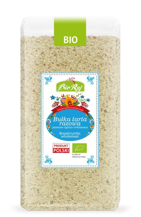 BUŁKA TARTA RAZOWA BIO (POLSKA) 500 g - BIO RAJ BUŁKA TARTA RAZOWA BIO (POLSKA) 500 g - BIO RAJ