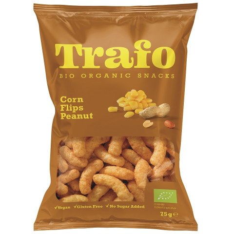 CHRUPKI KUKURYDZIANO - ORZECHOWE BEZGLUTENOWE BIO 75 g - TRAFO CHRUPKI KUKURYDZIANO - ORZECHOWE BEZGLUTENOWE BIO 75 g - TRAFO