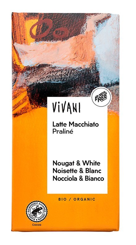 CZEKOLADA O SMAKU LATTE MACCHIATO BIO 100 g - VIVANI CZEKOLADA O SMAKU LATTE MACCHIATO BIO 100 g - VIVANI