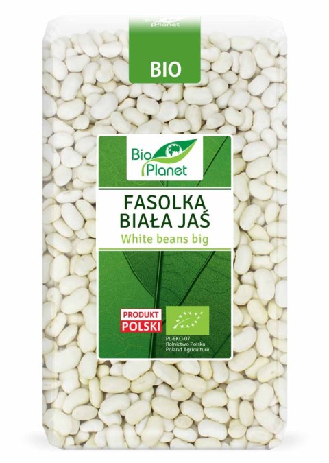 FASOLKA BIAŁA JAŚ BIO 1 kg - BIO PLANET FASOLKA BIAŁA JAŚ BIO 1 kg - BIO PLANET
