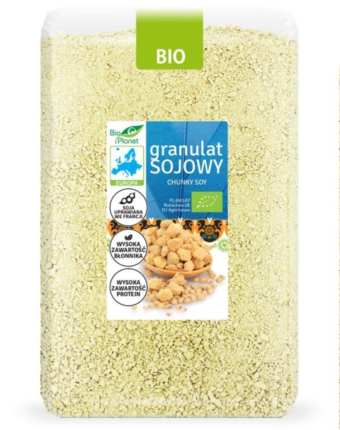 GRANULAT SOJOWY BIO 500 g - BIO PLANET GRANULAT SOJOWY BIO 500 g - BIO PLANET