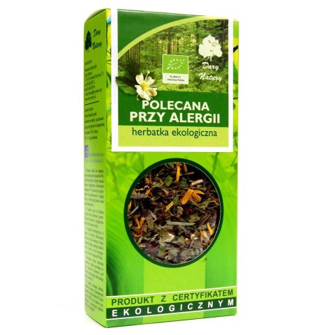 HERBATKA POLECANA PRZY ALERGII BIO 50 g - DARY NATURY HERBATKA POLECANA PRZY ALERGII BIO 50 g - DARY NATURY