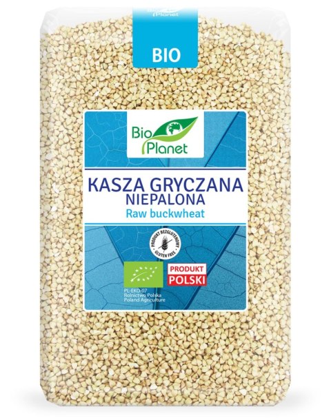 KASZA GRYCZANA NIEPALONA BEZGLUTENOWA BIO 2 kg - BIO PLANET KASZA GRYCZANA NIEPALONA BEZGLUTENOWA BIO 2 kg - BIO PLANET
