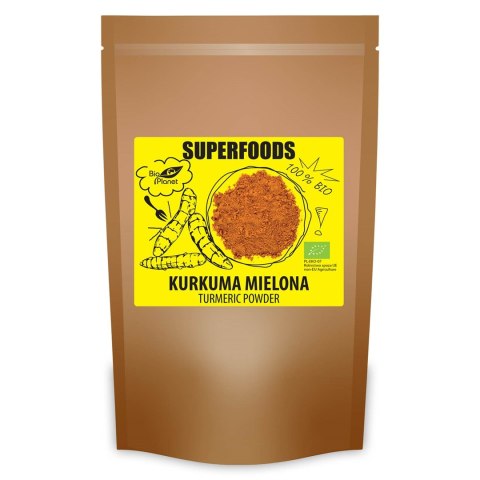 KURKUMA MIELONA BIO 200 g - BIO PLANET KURKUMA MIELONA BIO 200 g - BIO PLANET